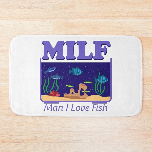 Item preview, MILF - Man I Love Fish designed and sold by Salukeart.