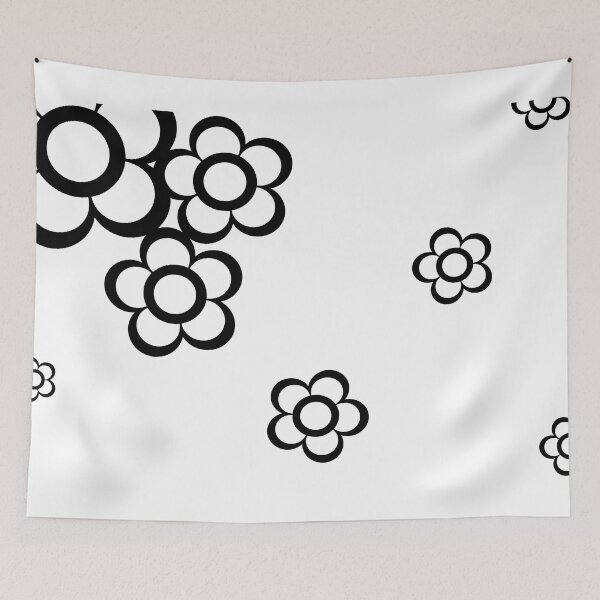 Item preview, Scattered Daisies - Black designed and sold by ChiweenieHobbit.