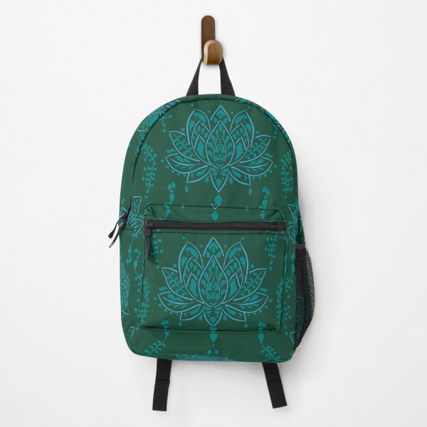 Item preview, Lotus blue and emerald green designed and sold by ChantalDesign.