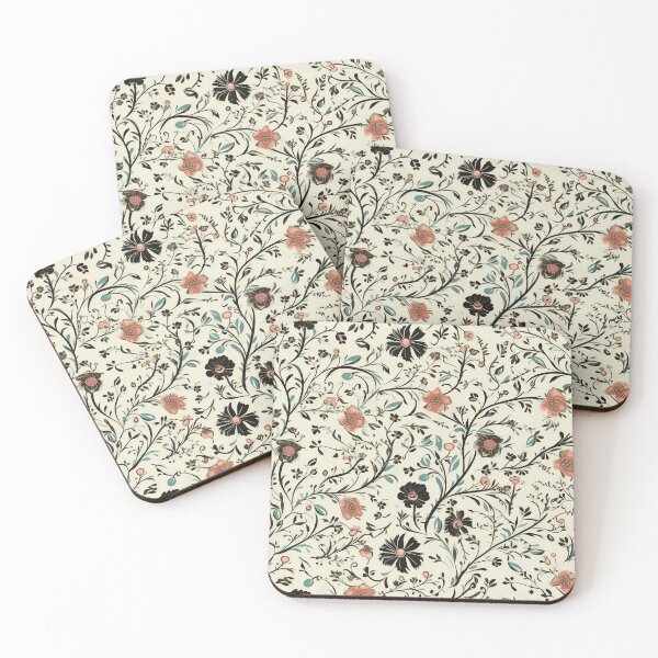Item preview, Vintage Floral Pattern With Light Background designed and sold by modernmotifs.
