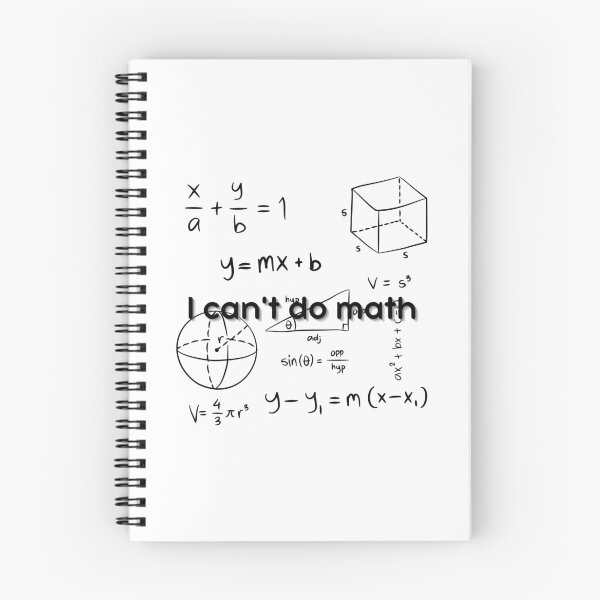 Item preview, I can't do math funny design designed and sold by GnomelyDragon.
