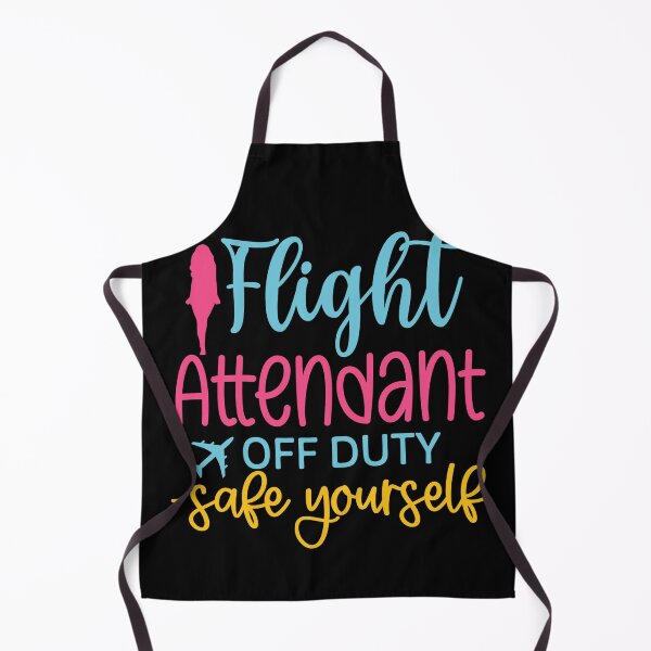 Item preview, Flight Attendant Stewardess shirt and more - Cabin Crew off duty safe yourself designed and sold by AviationArtists.