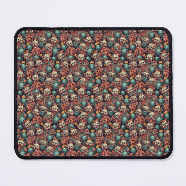 Artikelvorschau, Evil Clowns - Scary Evil Clowns Pattern entworfen und verkauft von Reimagining Images.