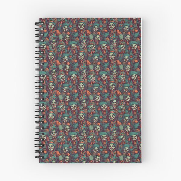 Item preview, Evil Clowns - Scary Evil Clowns Pattern designed and sold by Reimagining  Images.