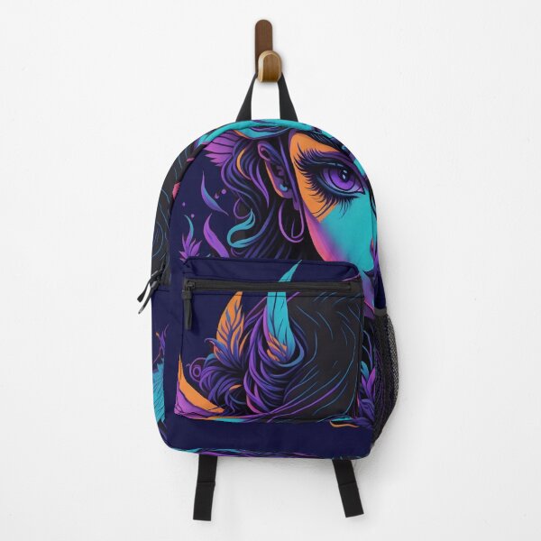 Item preview, Gothic Beauty: Neon Devil Girl Artwork designed and sold by ruidaniel.