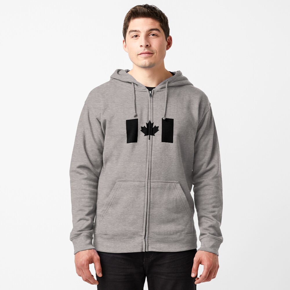 Vista previa del artículo con la obra «Sudadera con capucha y cremallera», diseñado y vendido por Garaga.