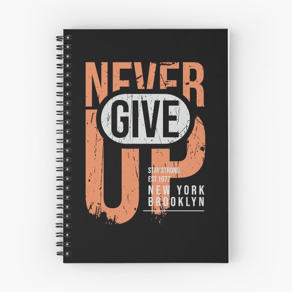 Item preview, Never Give Up designed and sold by TransFoto.