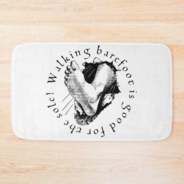 Item preview, Walking Barefoot is Good for the Sole! Summer Gift; Spring Gift designed and sold by SSustainable.