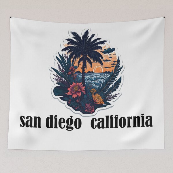 Item preview, San Diego California designed and sold by BellaDesignArt.