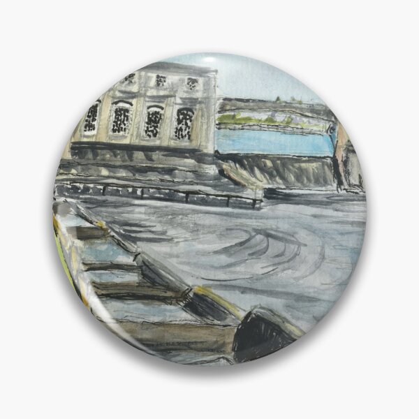 Item preview, The Dam and Fish Ladder in Pitlochry, Perthshire, Scotland designed and sold by LymphomaLass.
