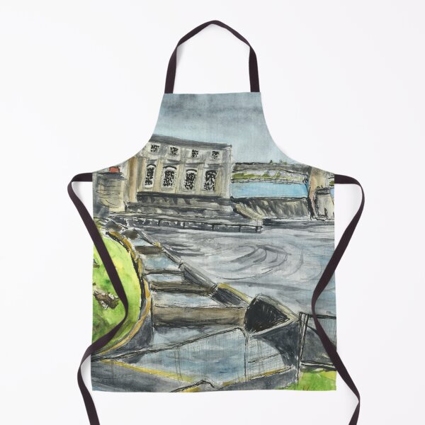 Item preview, The Dam and Fish Ladder in Pitlochry, Perthshire, Scotland designed and sold by LymphomaLass.