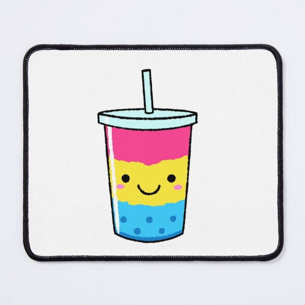 Item preview, Pansexual Pride Bubble Tea designed and sold by rainbow-milk.