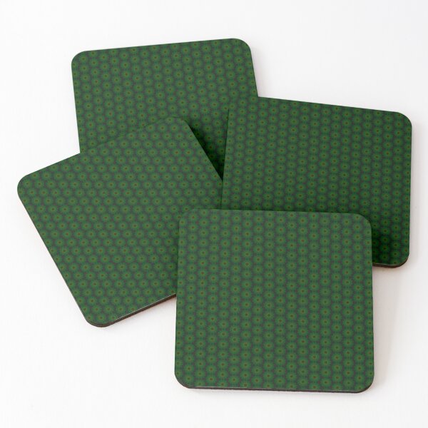 Item preview, Abstract Emerald Green Ruby Red Faceted Gem Pattern Color Gradient designed and sold by kattakitty.