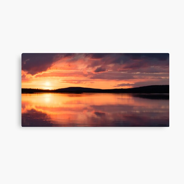 Item preview,  Panoramic,sunset dock,cottage dock,Sunrise dock,dock sunrise,sunrise dock scene,metal photo prints,picture on metal,metal art prints,metal picture prints designed and sold by eyesight4vision.