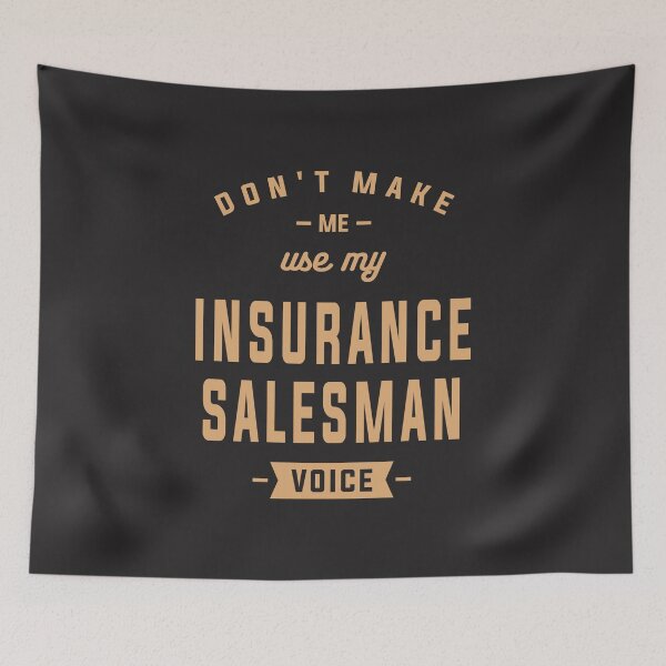 Item preview, Insurance Salesman Voice designed and sold by cidolopez.