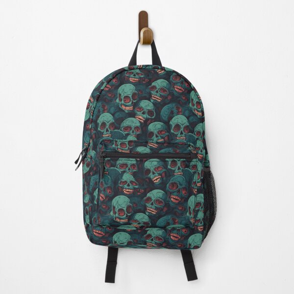 Item preview, Green Skulls Pattern designed and sold by Jorge Tavares.
