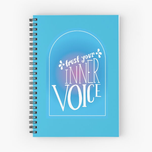 Item preview, Trust your inner voice blue gradient designed and sold by mariahmoniquedesign.