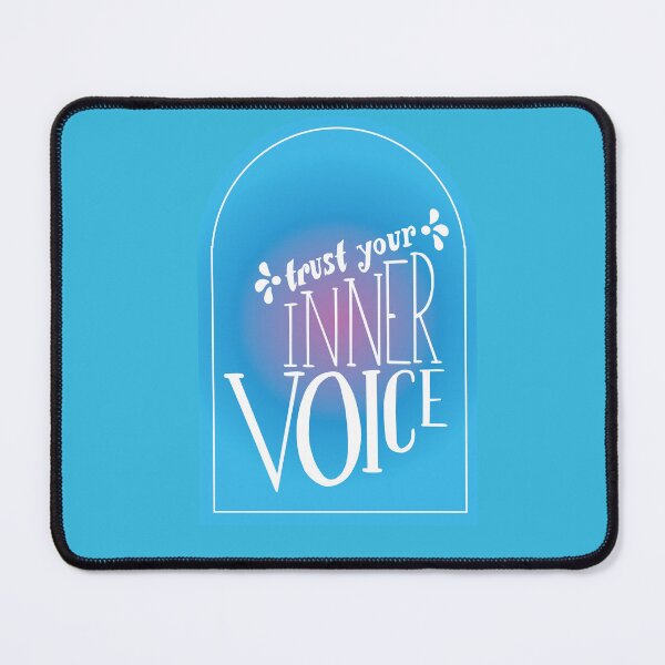 Item preview, Trust your inner voice blue gradient designed and sold by mariahmoniquedesign.