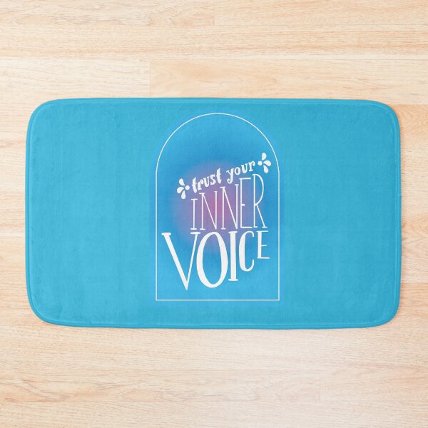 Item preview, Trust your inner voice blue gradient designed and sold by mariahmoniquedesign.