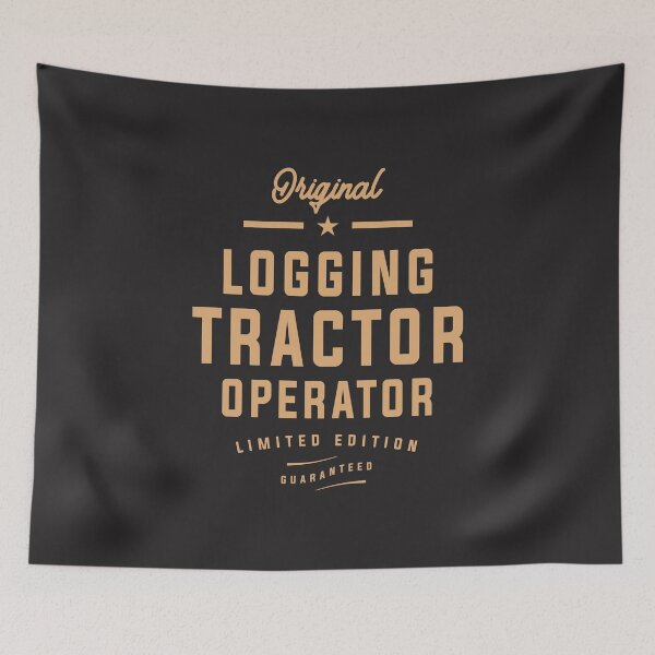 Item preview, Original Logging Tractor Operator Limited Edition designed and sold by cidolopez.