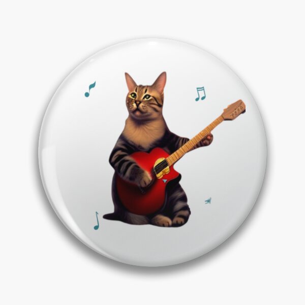 Item preview, the musical cat designed and sold by Zagalo Art.