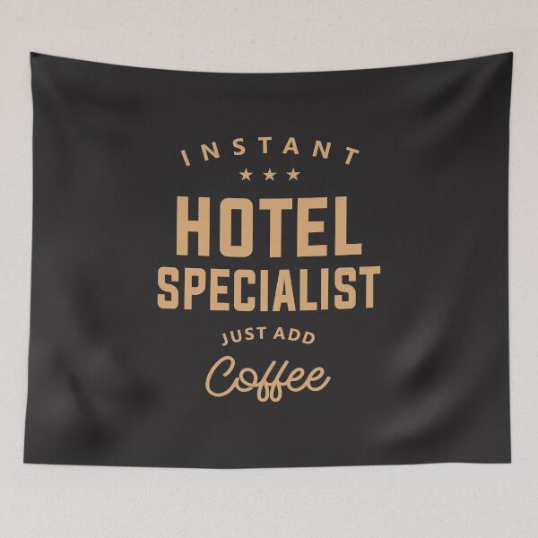 Item preview, Instant Hotel Specialist - Just Add Coffee designed and sold by cidolopez.