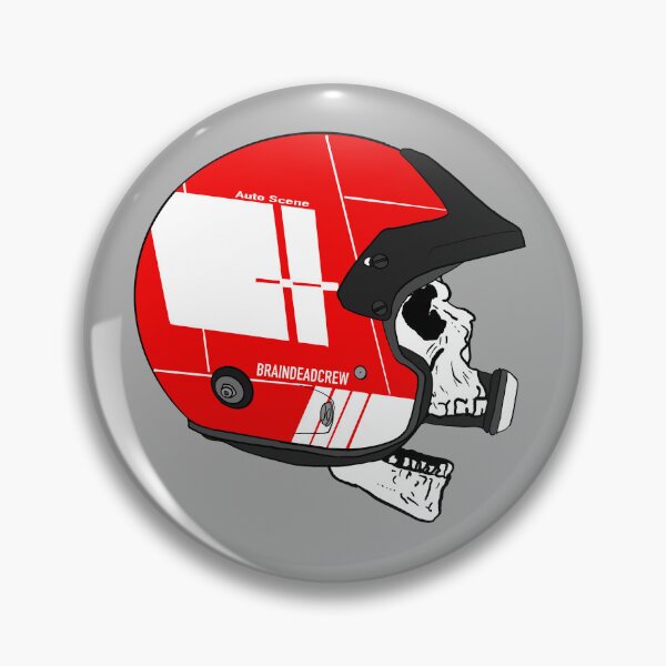 Item preview, Braindead crew rally helmet logo designed and sold by BrainDeadCrew.