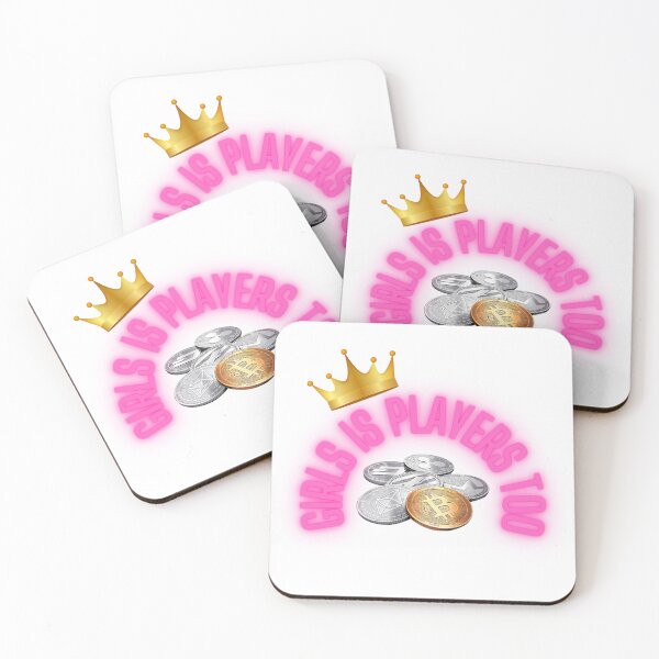 Item preview, Girls is Players Too Crypto designed and sold by Sammi7angel.