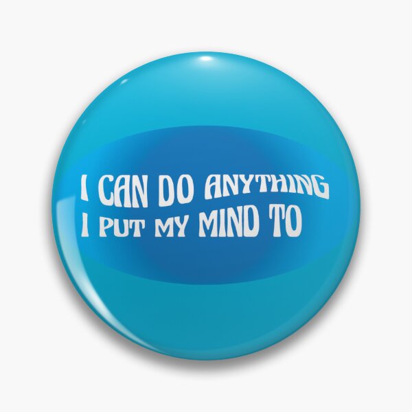Item preview, I can do anything I put my mind to blue gradient designed and sold by mariahmoniquedesign.