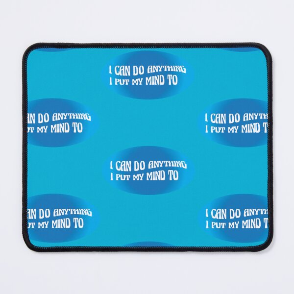 Item preview, I can do anything I put my mind to blue gradient designed and sold by mariahmoniquedesign.