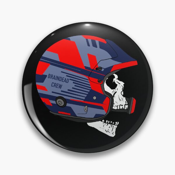 Item preview, Braindead crew rally helmet logo designed and sold by BrainDeadCrew.