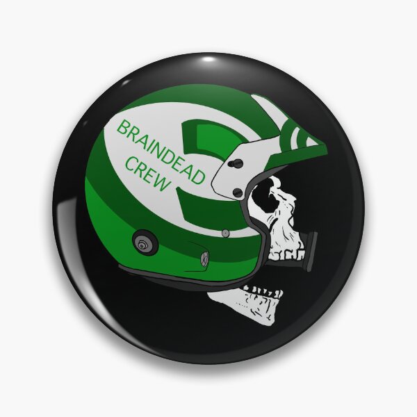 Item preview, Braindead crew rally helmet logo designed and sold by BrainDeadCrew.