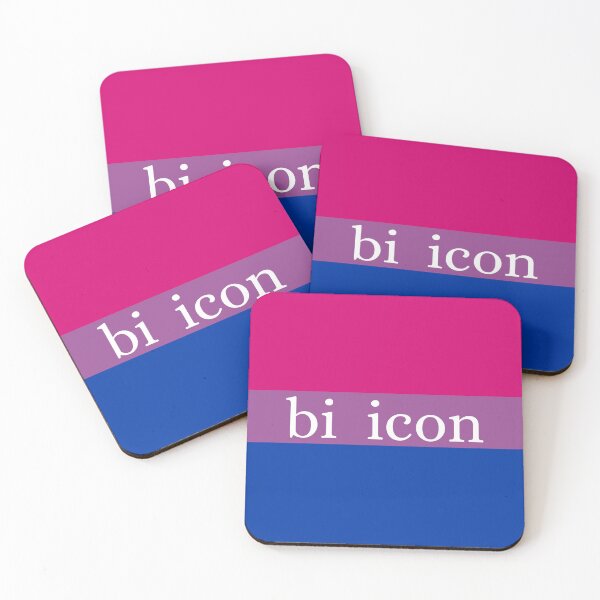 Item preview, Bi Icon / Bisexual Pride Flag designed and sold by MaddieMade.