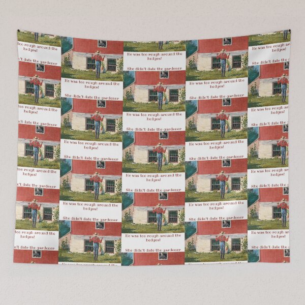 Item preview, She Didn't Date the Gardener. He Was Too Rough Around the Hedges! Gardener Gift; Spring Gift designed and sold by SSustainable.