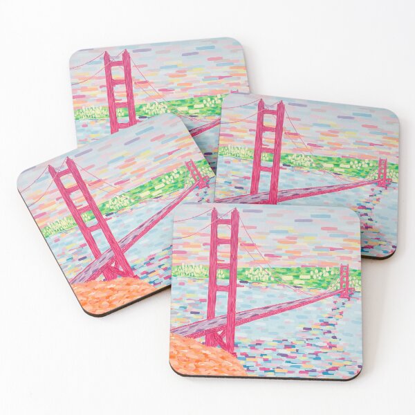 Item preview, Impressionistic Golden Gate Bridge designed and sold by gbreshears.