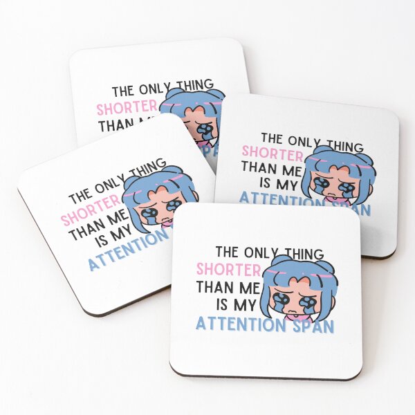 Item preview, The Only Thing Shorter Than Me Is My Attention Span - Gen Z Humor - Adhd Funny Quotes designed and sold by Gummy Bear Gift Shop.