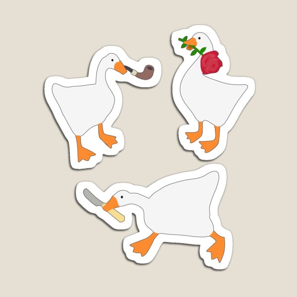 untitled goose game 2  Sticker for Sale by spgirgvxks36