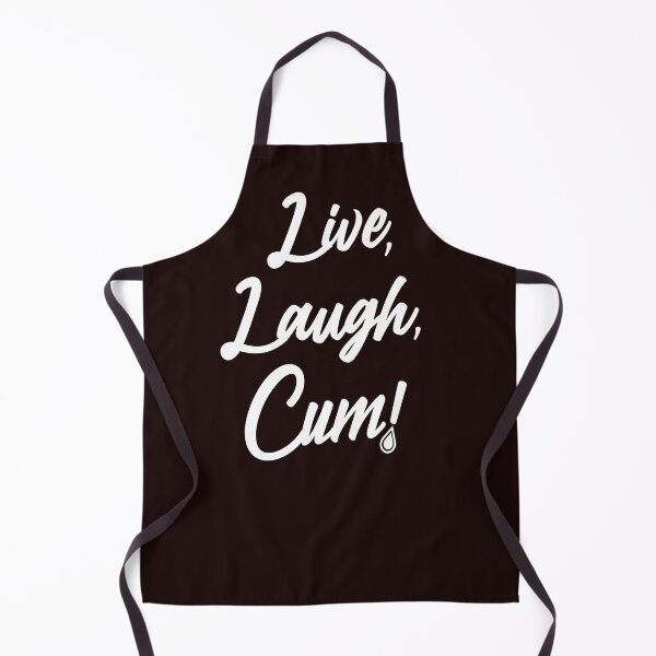 Item preview, Live Laugh Cum  designed and sold by Bearback Gear.