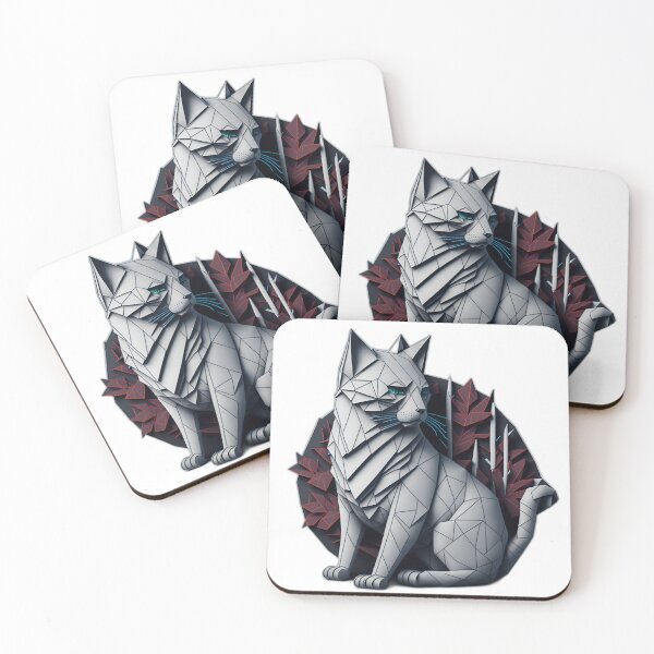 Item preview, Cute cat made of origami designed and sold by ARTSY900.