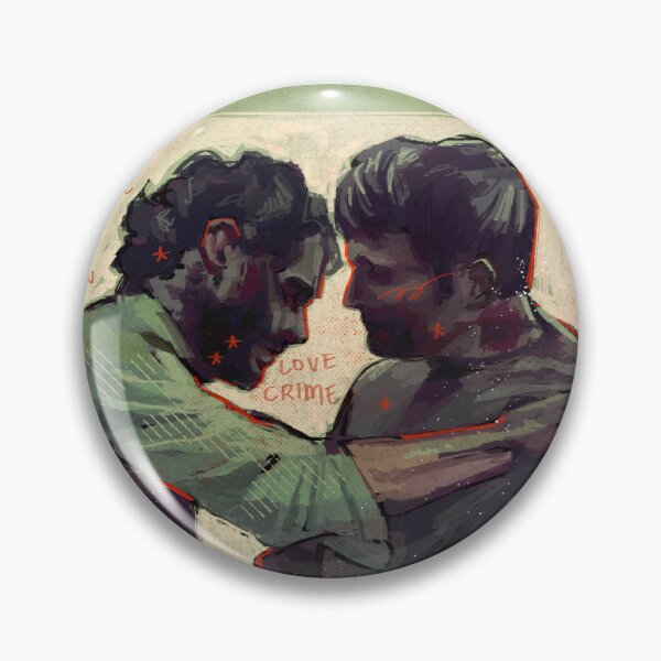 Item preview, love crime - will graham and hannibal lecter designed and sold by paiinttag.