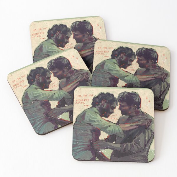 Item preview, love crime - will graham and hannibal lecter designed and sold by paiinttag.