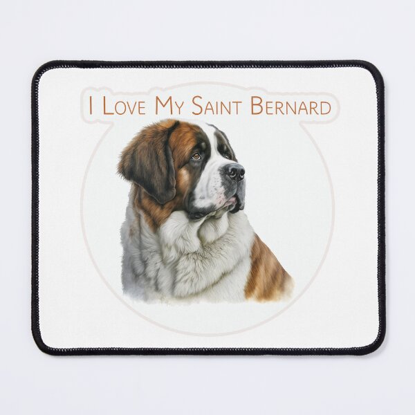 Item preview, I Love My Saint Bernard Dog designed and sold by Pamela Maxwell.