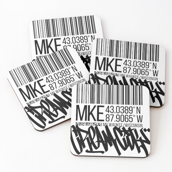 Item preview, Milwaukee, WI (black) designed and sold by ICYMI-DZNS.