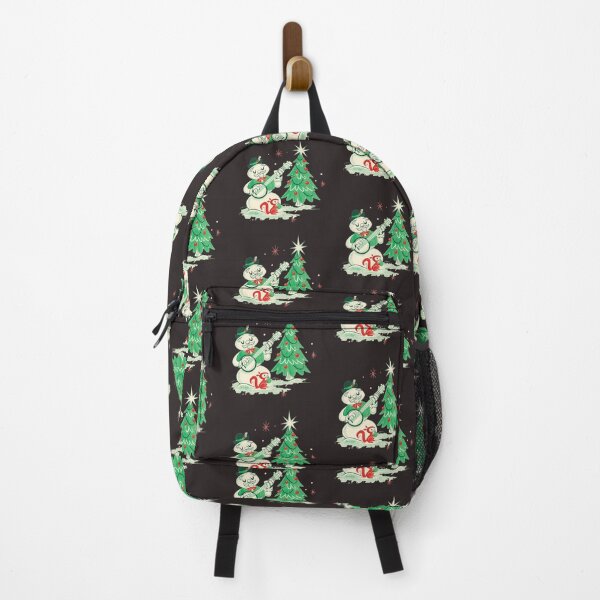 Item preview, Retro Frosty The Snowman and Christmas Tree Design designed and sold by DukeGroovy.