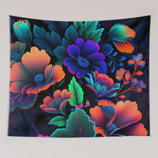 Item preview, Luminous Blossoms Unleashed designed and sold by FrumTheMindOf.