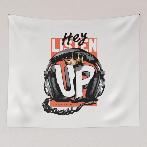 Item preview, Listen Up The music is on designed and sold by TransFoto.
