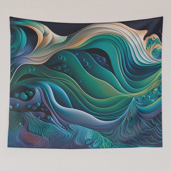 Item preview, Ocean Rhythms designed and sold by FrumTheMindOf.