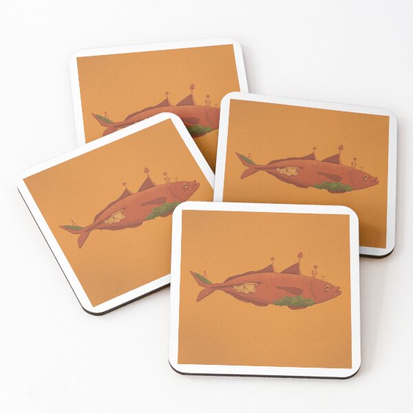Item preview, Mushroom fish designed and sold by MoonAgeMushroom.