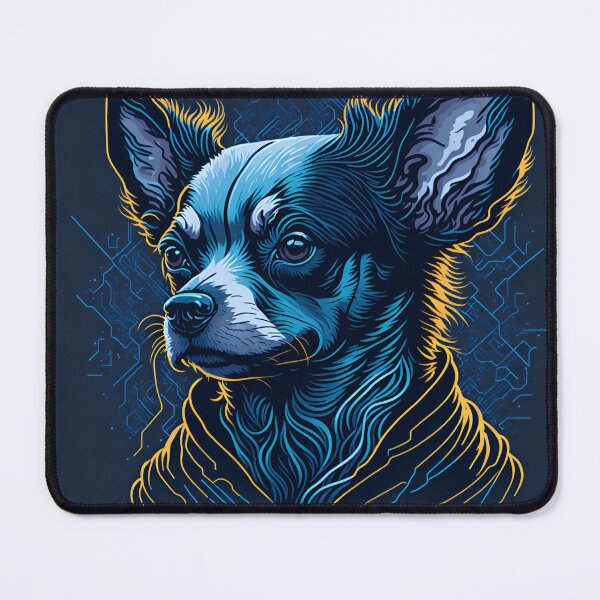 Item preview, Cyberpunk theme Chihuahua designed and sold by ARTSY900.