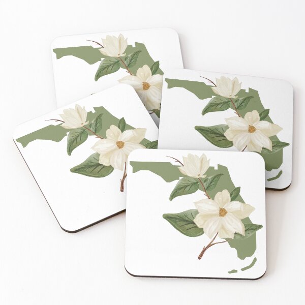 Item preview, Florida Magnolia Green designed and sold by shebringstrings.